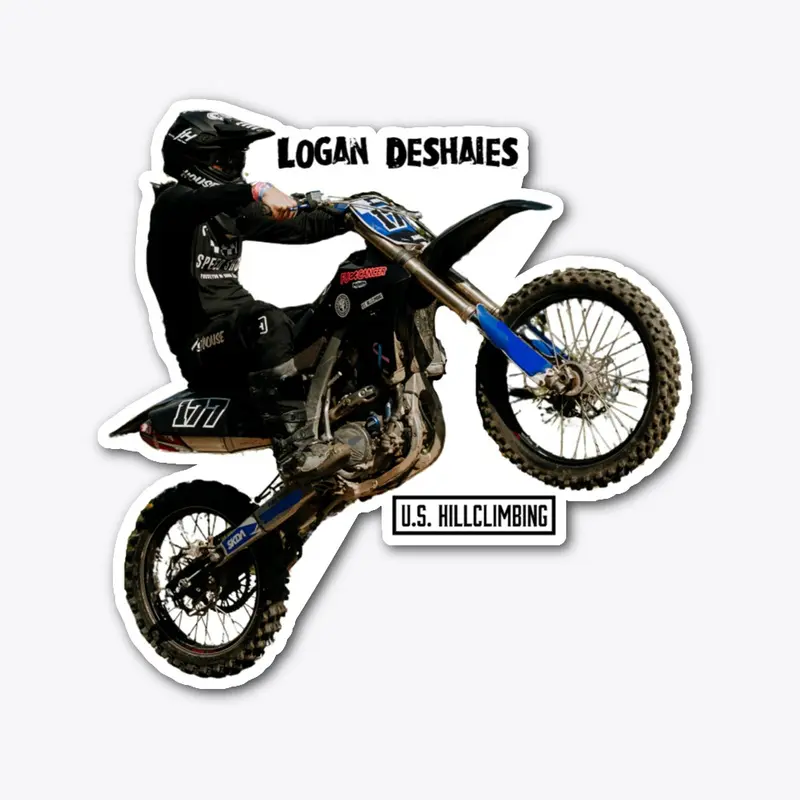 Logan Deshaies Hillclimb Sticker