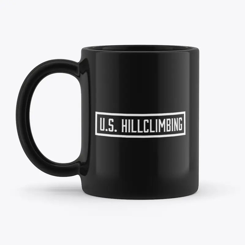 U.S. Hillclimbing Black Mug