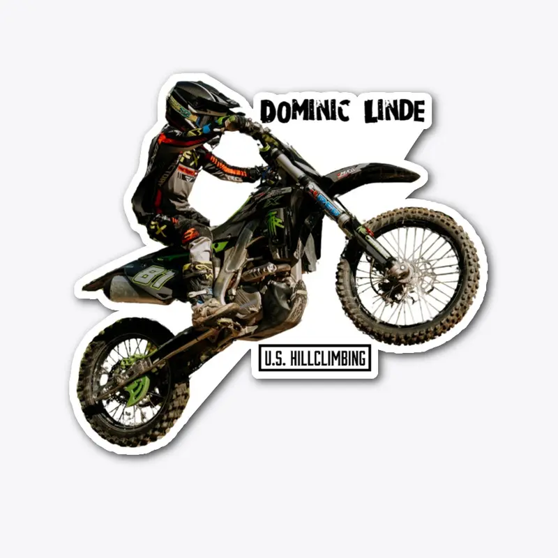 Dominic Linde Hillclimb Sticker