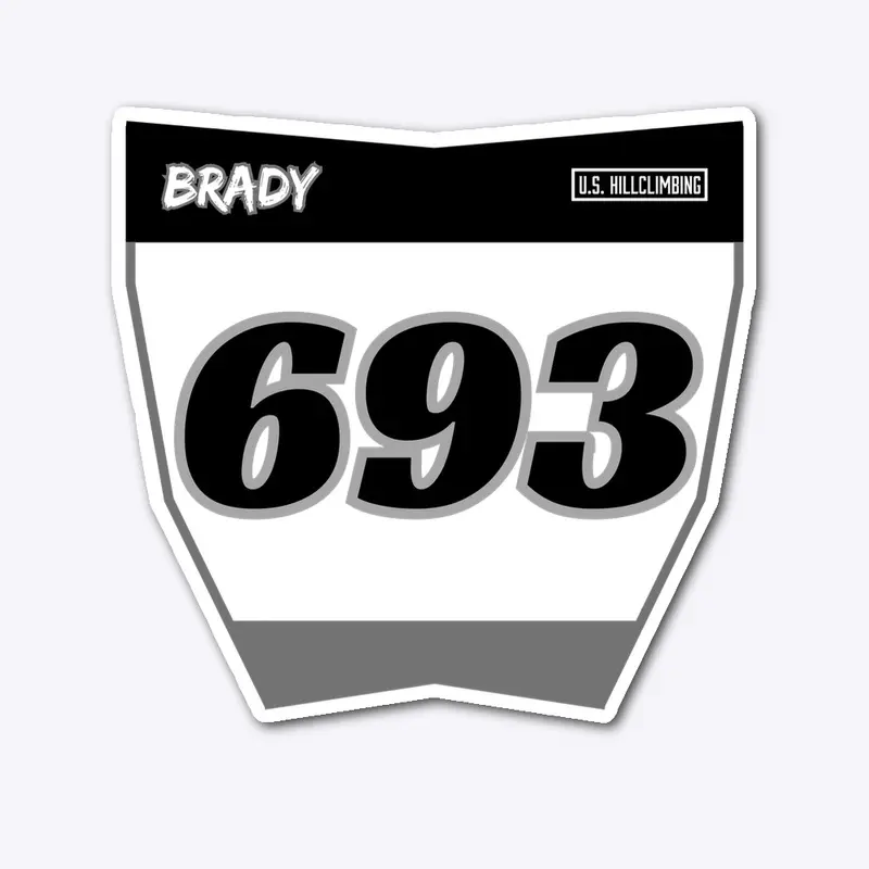 Brady 693 Mini Plate